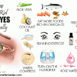 How to manage dry eyes with home remedies
